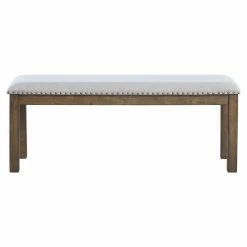 Coupon 🤩 Kitchen & Dining Benches Signature Design By Ashley Moriville Backless Upholstered Nailhead Trim Dining Bench 🎉 -Indoor Benches Shop detail2ASHY6355