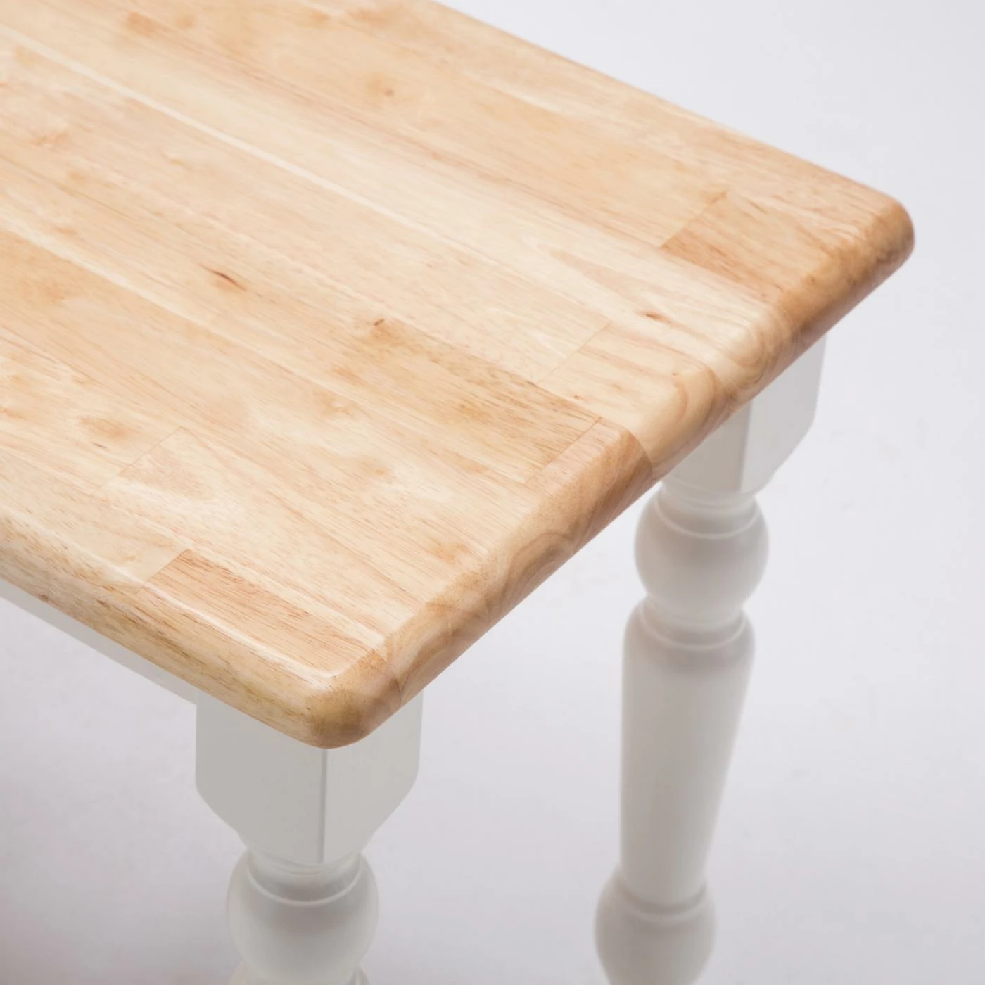 Cheapest 🔔 Kitchen & Dining Benches Boraam Farmhouse Dining Bench - White/Natural 👍 6 Cheapest 🔔 Kitchen & Dining Benches Boraam Farmhouse Dining Bench - White/Natural 👍 - Image 4