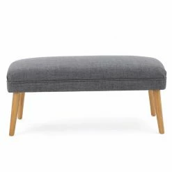 Buy 💯 Ottoman Benches HN Home Adjaye  Mid-Century Modern Upholstered Ottoman/Bench 🔥 -Indoor Benches Shop detail2BSHD3235