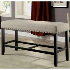 Cheapest ⭐ Kitchen & Dining Benches Furniture Of America Helin I Counter Height Dining Bench 🥰 -Indoor Benches Shop detail2ENLB4124