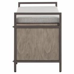 Flash Sale 😉 Entryway Benches Weston Home Arron Storage Bench With Cushion 🥰 -Indoor Benches Shop detail2HME3739