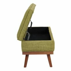 Cheap 🛒 Indoor Storage Benches OSP Home Furnishings Katheryn Upholstered Storage Bench 🌟 -Indoor Benches Shop detail2HSR1435