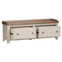Buy 🎁 Indoor Storage Benches Liberty Furniture Industries Farmhouse Reimagined Storage Hall Bench 😀 -Indoor Benches Shop detail2LFI3151