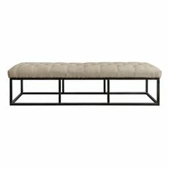Buy 🤩 Bedroom Benches Serta Danes Tufted Bench With Iron Legs 👏 -Indoor Benches Shop detail2MILL238