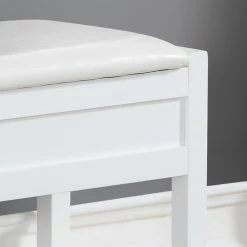 Wholesale 😍 Indoor Storage Benches Roundhill Furniture Rouen Faux Leather Upholstered 👟 Shoe Storage Bench ⭐ -Indoor Benches Shop detail2ROUN025