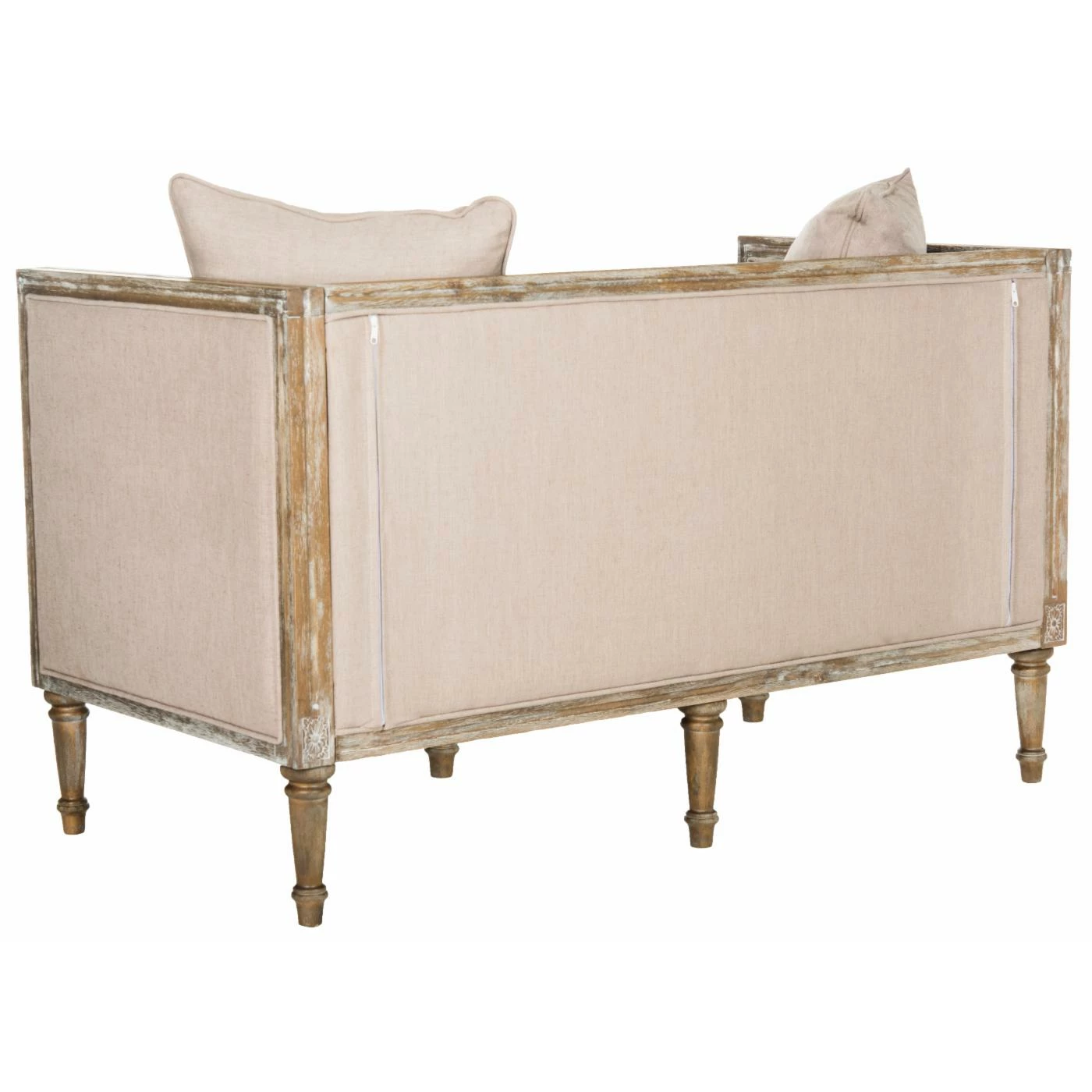 Best Pirce ๐ฅฐ Settee Benches Safavieh Leandra Linen French Country Settee โค๏ธ 6 Best Pirce ๐ฅฐ Settee Benches Safavieh Leandra Linen French Country Settee โค๏ธ - Image 4