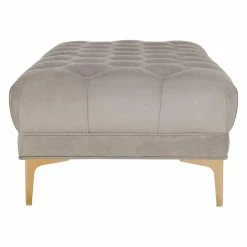 Best Sale ❤️ Bedroom Benches Safavieh Zarya Tufted Rectangular Bench 🥰 -Indoor Benches Shop detail2SAV9588