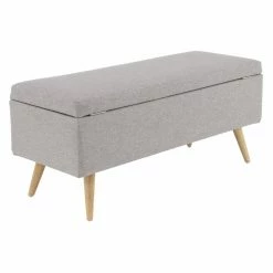 Hot Sale 🥰 Indoor Storage Benches DecMode Contemporary Storage Bench 👏 -Indoor Benches Shop detail2UMA12310