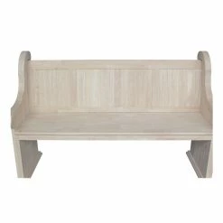 Best deal ❤️ Entryway Benches International Concepts Sanctuary Indoor Bench 🎁 -Indoor Benches Shop detail2WWI1037
