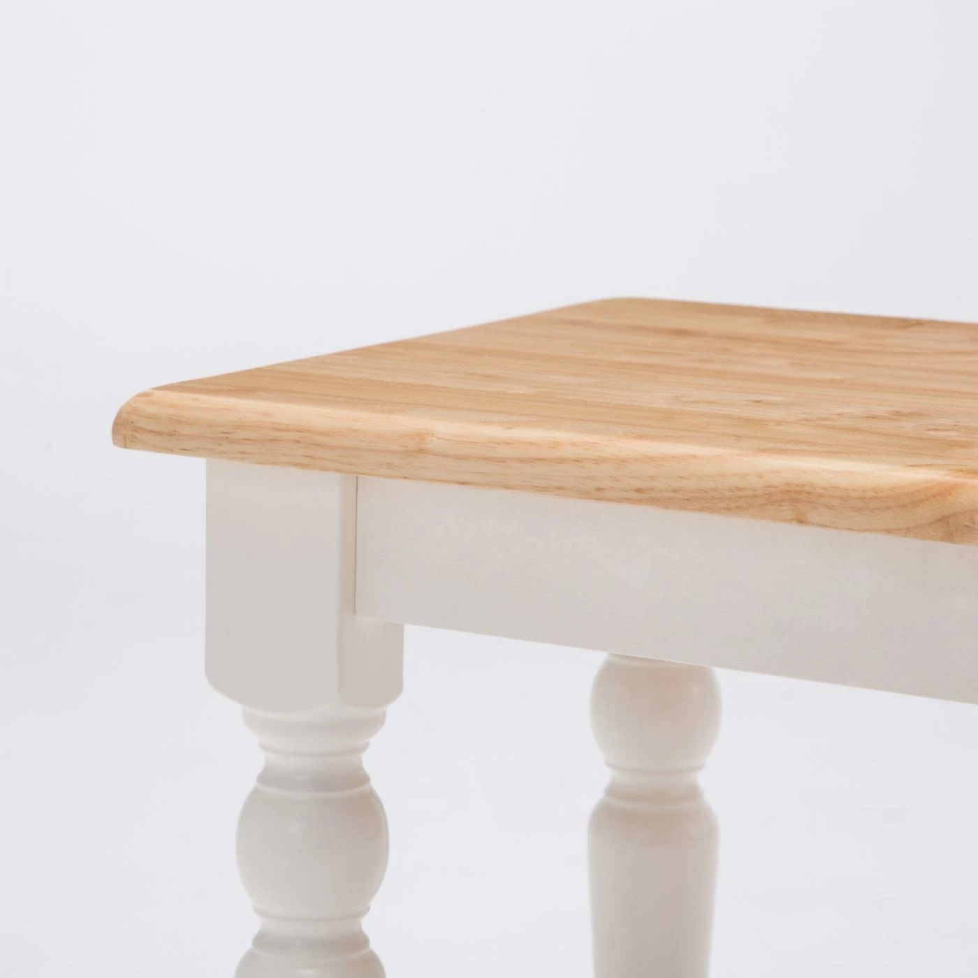 Cheapest 🔔 Kitchen & Dining Benches Boraam Farmhouse Dining Bench - White/Natural 👍 8 Cheapest 🔔 Kitchen & Dining Benches Boraam Farmhouse Dining Bench - White/Natural 👍 - Image 6