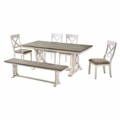 Buy 💯 Kitchen & Dining Benches Coast To Coast Bar Harbor II Dining Bench ⭐ -Indoor Benches Shop detail3CTCI2001
