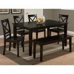 Flash Sale 🧨 Jofran Sales Inc Kitchen & Dining Benches Jofran Simplicity Dining Bench - Set Of 2 😍 -Indoor Benches Shop detail3JSI1351