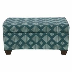 Best deal 😀 Indoor Storage Benches Skyline Furniture Rectangular Upholstered Storage Bench 🔥 -Indoor Benches Shop detail3SKY1719