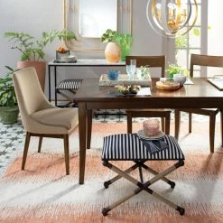 Discount 🥰 Ottoman Benches HN Home Bolson Boho Small Bench 🎉 -Indoor Benches Shop detail3UMC6170