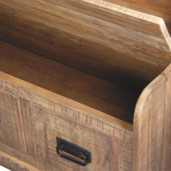 Discount ⌛ Indoor Storage Benches Signature Design By Ashley Garrettville Storage Bench ⌛ -Indoor Benches Shop detail4ASHY6001