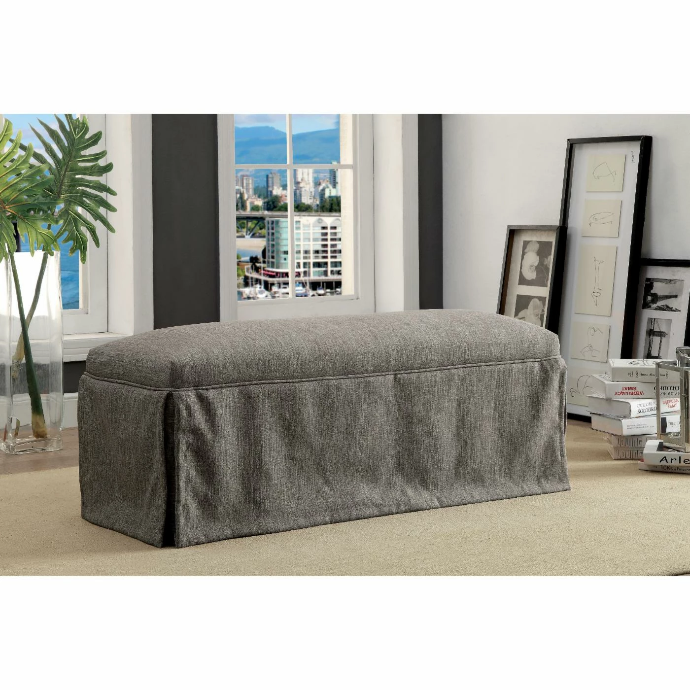 Flash Sale 🥰 Bedroom Benches Furniture Of America Laverne Contemporary Bench 🎉 7 Flash Sale 🥰 Bedroom Benches Furniture Of America Laverne Contemporary Bench 🎉 - Image 5