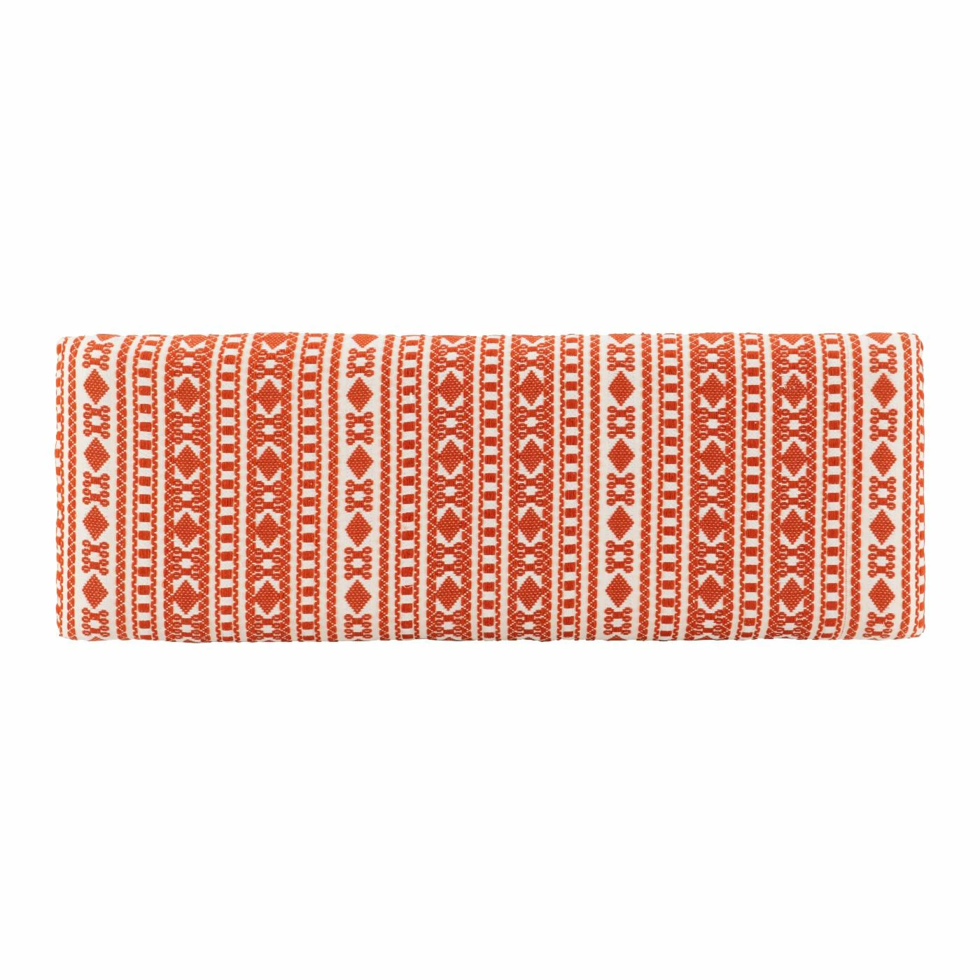 Buy 🎁 Bedroom Benches Powell Brooke Bench - Black Hairpin Legs With Terra Cotta And Natural Stripe Fabric ✨ 9 Buy 🎁 Bedroom Benches Powell Brooke Bench - Black Hairpin Legs With Terra Cotta And Natural Stripe Fabric ✨ - Image 7