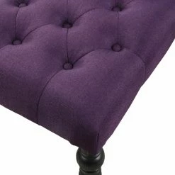 Top 10 🥰 Kitchen & Dining Benches Roundhill Furniture Leviton Fabric Tufted Dining Bench 🧨 -Indoor Benches Shop detail4ROUN570