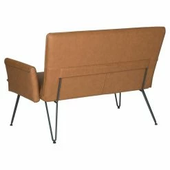 Cheap 😉 Settee Benches Safavieh Johannes Leather Settee 😉 -Indoor Benches Shop detail4SAV9293