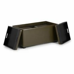 Brand new 🔥 Brooklyn & Max Ottoman Benches Brooklyn + Max Lincoln 5 Piece Storage Bench And Ottoman Set 🛒 -Indoor Benches Shop detail4SIMP109