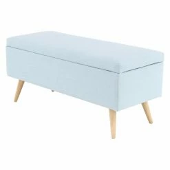 Hot Sale 🥰 Indoor Storage Benches DecMode Contemporary Storage Bench 👏 -Indoor Benches Shop detail4UMA12310