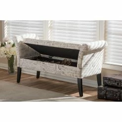 Budget ✨ Indoor Storage Benches Baxton Studio Avignon Storage Ottoman Bench 😉 -Indoor Benches Shop detail4WSI2933