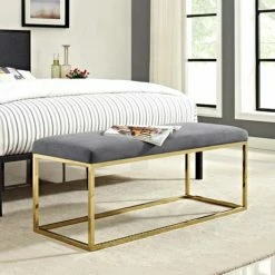 Buy 🧨 Bedroom Benches Modway Anticipate Fabric Bench 👏 -Indoor Benches Shop detail5EEI1864