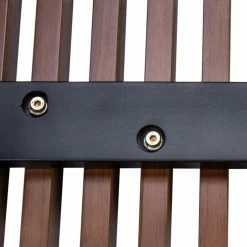 New 👏 Entryway Benches LeisureMod Mid-Century Platform Slat Inwood Bench 💯 -Indoor Benches Shop detail5MODS044