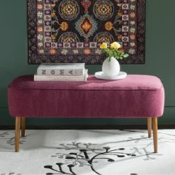 Budget 🌟 Bedroom Benches Safavieh Levi Bench 😍 -Indoor Benches Shop detail5SAV3752