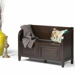 Top 10 ✔️ Brooklyn & Max Entryway Benches Brooklyn + Max Somerset Solid Wood Entryway Storage Bench 😀 -Indoor Benches Shop detail5SIMP1206