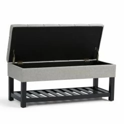 Best Pirce 🌟 Brooklyn & Max Indoor Storage Benches Brooklyn + Max Hayden Storage Ottoman Bench 💯 -Indoor Benches Shop detail5SIMP1255