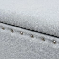 Wholesale 😍 Best Selling Home Indoor Storage Benches Tatiana Upholstered Storage Ottoman/Bench With Nailhead Trim 🎉 -Indoor Benches Shop detail6BSHD3231