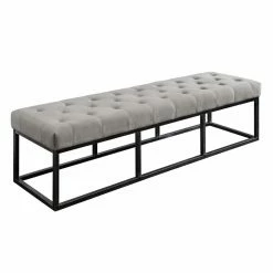 Buy 🤩 Bedroom Benches Serta Danes Tufted Bench With Iron Legs 👏 -Indoor Benches Shop detail6MILL238