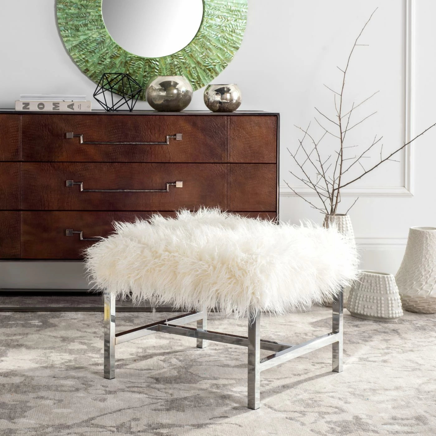 Best reviews of ๐คฉ Bedroom Benches Safavieh Horace Faux Sheepskin Square Bench โ๏ธ 11 Best reviews of ๐คฉ Bedroom Benches Safavieh Horace Faux Sheepskin Square Bench โ๏ธ - Image 9