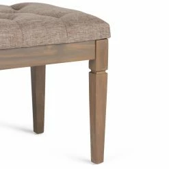 New 🛒 Brooklyn & Max Ottoman Benches Brooklyn + Max Midland Ottoman Bench 🎉 -Indoor Benches Shop detail6SIMP1260