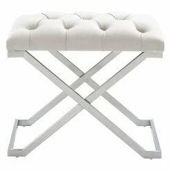 Discount ๐ Entryway Benches !nspire Stainless Steel Velvet Bench ๐งจ 20 Discount ๐ Entryway Benches !nspire Stainless Steel Velvet Bench ๐งจ -Indoor Benches Shop detail6WORW188