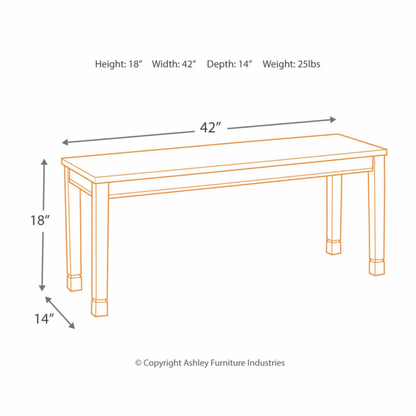 Best reviews of ๐ Kitchen & Dining Benches Signature Design By Ashley Whitesburg Large Dining Bench ๐คฉ 12 Best reviews of ๐ Kitchen & Dining Benches Signature Design By Ashley Whitesburg Large Dining Bench ๐คฉ - Image 10