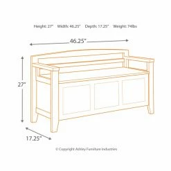Brand new 🤩 Indoor Storage Benches Signature Design By Ashley Charvanna Storage Bench ⌛ -Indoor Benches Shop detail7ASHY5996