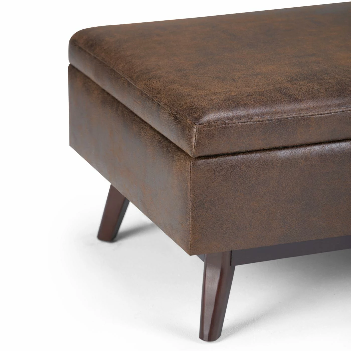 Cheapest โค๏ธ Ottoman Benches HN Home Fuller Mid-Century Modern Faux Leather Storage Ottoman Bench ๐ 12 Cheapest โค๏ธ Ottoman Benches HN Home Fuller Mid-Century Modern Faux Leather Storage Ottoman Bench ๐ - Image 10