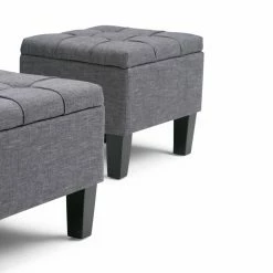 Buy 🛒 Brooklyn & Max Ottoman Benches Brooklyn + Max Sea Mills 3 Piece Storage Ottoman Set 🎉 -Indoor Benches Shop detail7SIMP1215