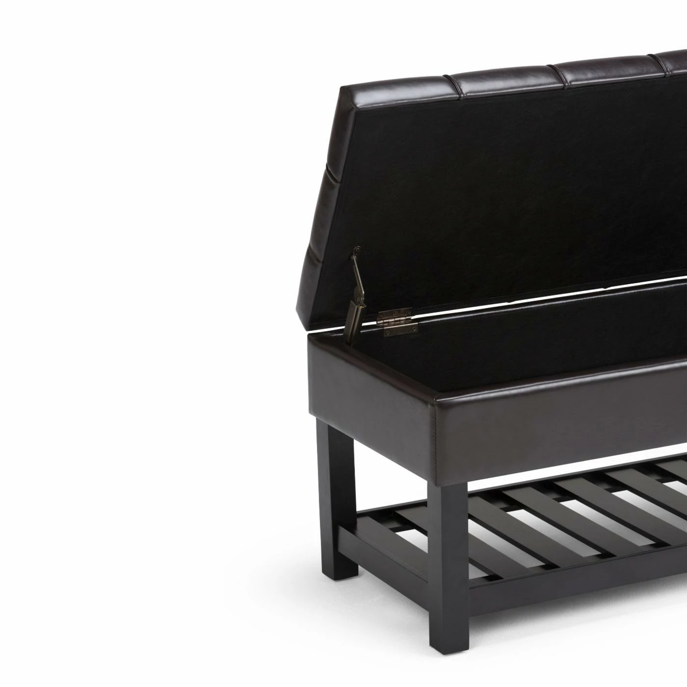 Cheap 🛒 Brooklyn & Max Indoor Storage Benches Brooklyn + Max Hayden Faux Leather Storage Ottoman Bench 🔔 12 Cheap 🛒 Brooklyn & Max Indoor Storage Benches Brooklyn + Max Hayden Faux Leather Storage Ottoman Bench 🔔 - Image 10