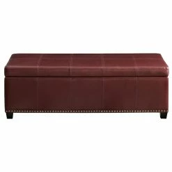 Best reviews of 😍 Brooklyn & Max Indoor Storage Benches Brooklyn + Max Huntsville Leather Storage Ottoman Bench 🎁 -Indoor Benches Shop detail7SIMP128