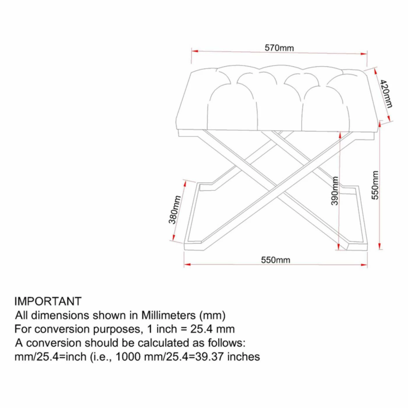 Discount ๐ Entryway Benches !nspire Stainless Steel Velvet Bench ๐งจ 12 Discount ๐ Entryway Benches !nspire Stainless Steel Velvet Bench ๐งจ - Image 10