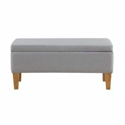 Outlet 🔥 Bedroom Benches Boraam Mico 42 In. Storage Ottoman 🔥 -Indoor Benches Shop detailBOR601