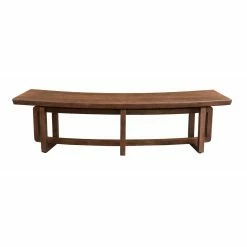 Wholesale 🛒 Kitchen & Dining Benches Coast To Coast Imports Arcadia Curved Dining Bench 🤩 -Indoor Benches Shop detailCTCI2473