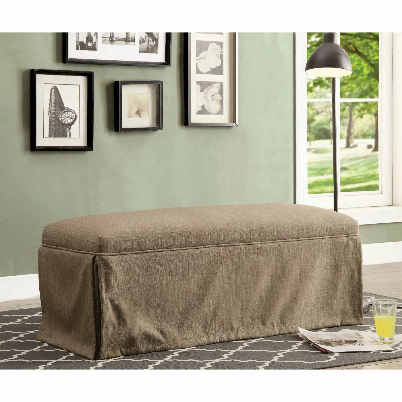 Flash Sale 🥰 Bedroom Benches Furniture Of America Laverne Contemporary Bench 🎉 4 Flash Sale 🥰 Bedroom Benches Furniture Of America Laverne Contemporary Bench 🎉 - Image 2