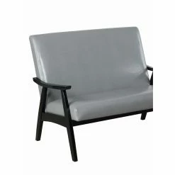 Cheap ❤️ Settee Benches Furniture Of America Peterra Contemporary Padded Loveseat Bench - Brown ⭐ -Indoor Benches Shop detailENLB5544