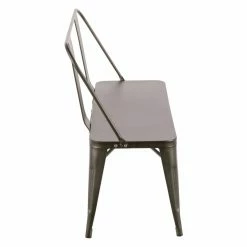 Coupon 👏 Entryway Benches LumiSource Oregon Industrial Indoor Entryway Bench 😉 -Indoor Benches Shop detailLUS1196