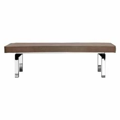 Deals 😀 Entryway Benches Pangea Home Lina Tufted Indoor Bench 🤩 -Indoor Benches Shop detailPANG484
