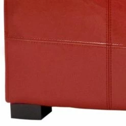 Coupon ✔️ Indoor Storage Benches Safavieh Small Red Maiden Tufted Leather Storage Ottoman 😉 -Indoor Benches Shop detailSAV425